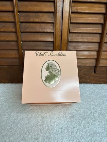 Vintage White Shoulders Dusting Bath Powder
