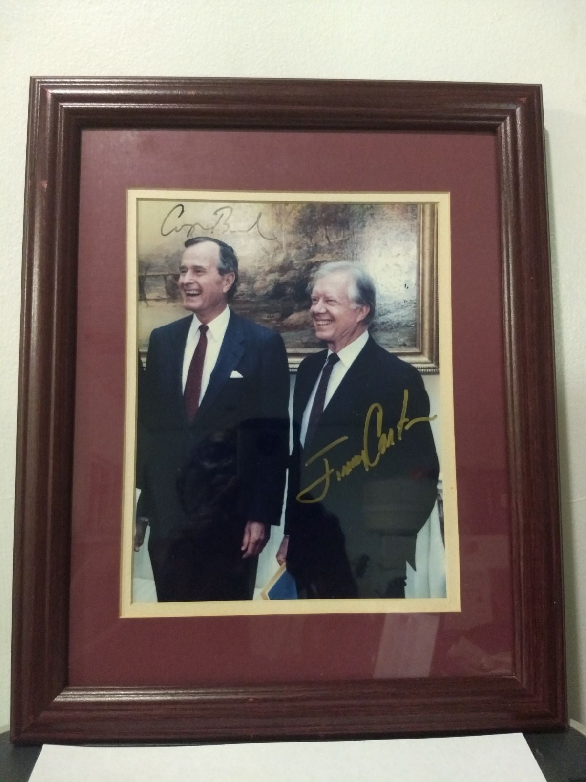 Presidents Carter And Bush (41) Image