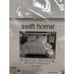 Swift Home Rosette Pinktuck Duvet Cover Set White Twin/Twin XL