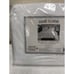 Swift Home Rosette Pinktuck Duvet Cover Set White Twin/Twin XL