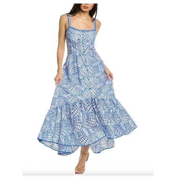 CHARO RUIZ Ibiza Irene Eyelet Midi Dress