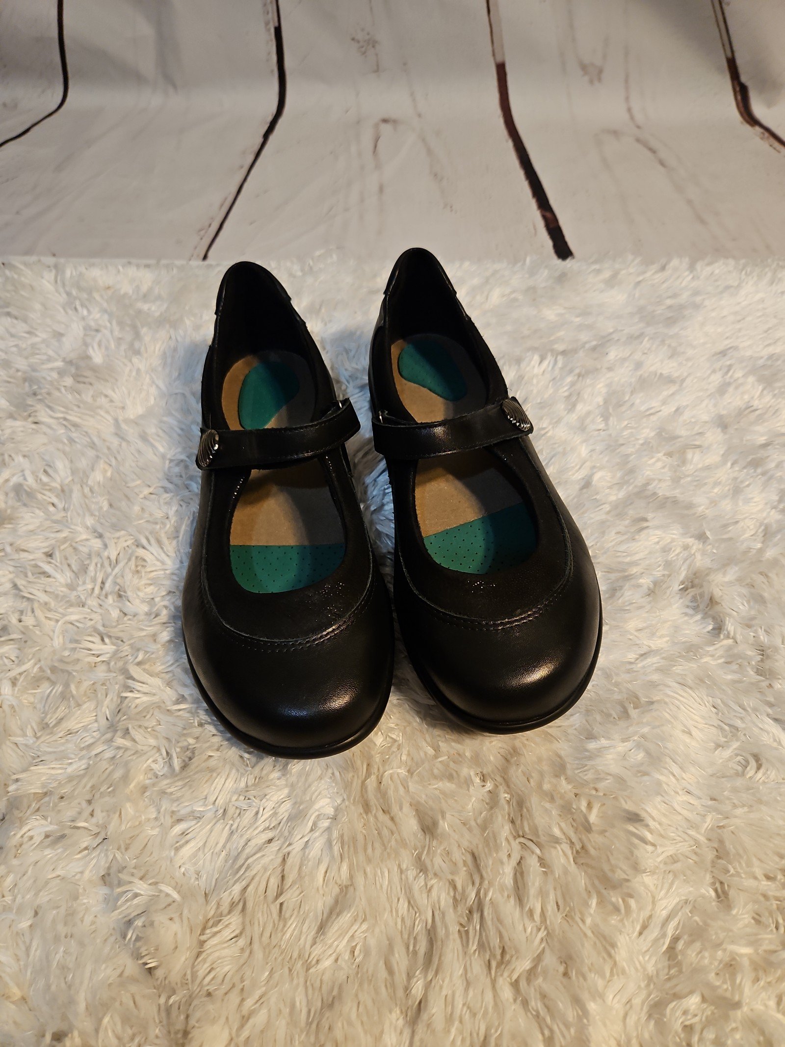 SAS STEP out black Mary Jane shoes Size 9w
