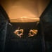 VTGSolid14KDolphinEarrings&backs/Mrkd