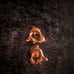 VTGSolid14KDolphinEarrings&backs/Mrkd
