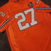 Steve Atwater Denver Broncos Hall of Fame All Orange Jersey #27 Size 3XL