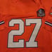 Steve Atwater Denver Broncos Hall of Fame All Orange Jersey #27 Size 3XL