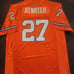 Steve Atwater Denver Broncos Hall of Fame All Orange Jersey #27 Size 3XL