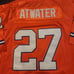 Steve Atwater Denver Broncos Hall of Fame All Orange Jersey #27 Size 3XL
