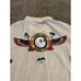 MALBON Shirt Mens M Cream Golf Polo Torrey Pines All Over Print