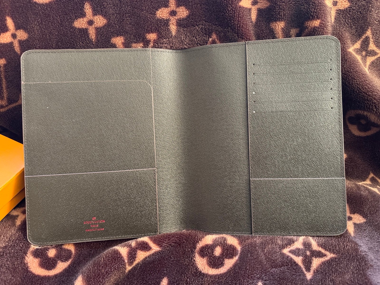 Checkered Brown Desk Agenda - Half Letter Discbound or A5 Notebooks