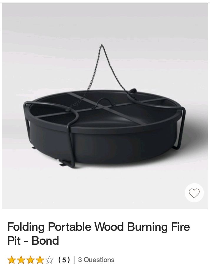 Bond firepit