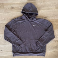 Simpson & Reed - Call My Lawyer Hoodie in Brown & Cream