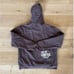 Simpson & Reed - Call My Lawyer Hoodie in Brown & Cream