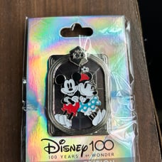 Disney DEC 100 Years of Wonder Classic Mickey & Minnie Mouse Pin LE 400