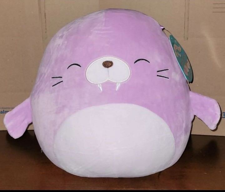 Squishmallows Winnie Purple Walrus 12