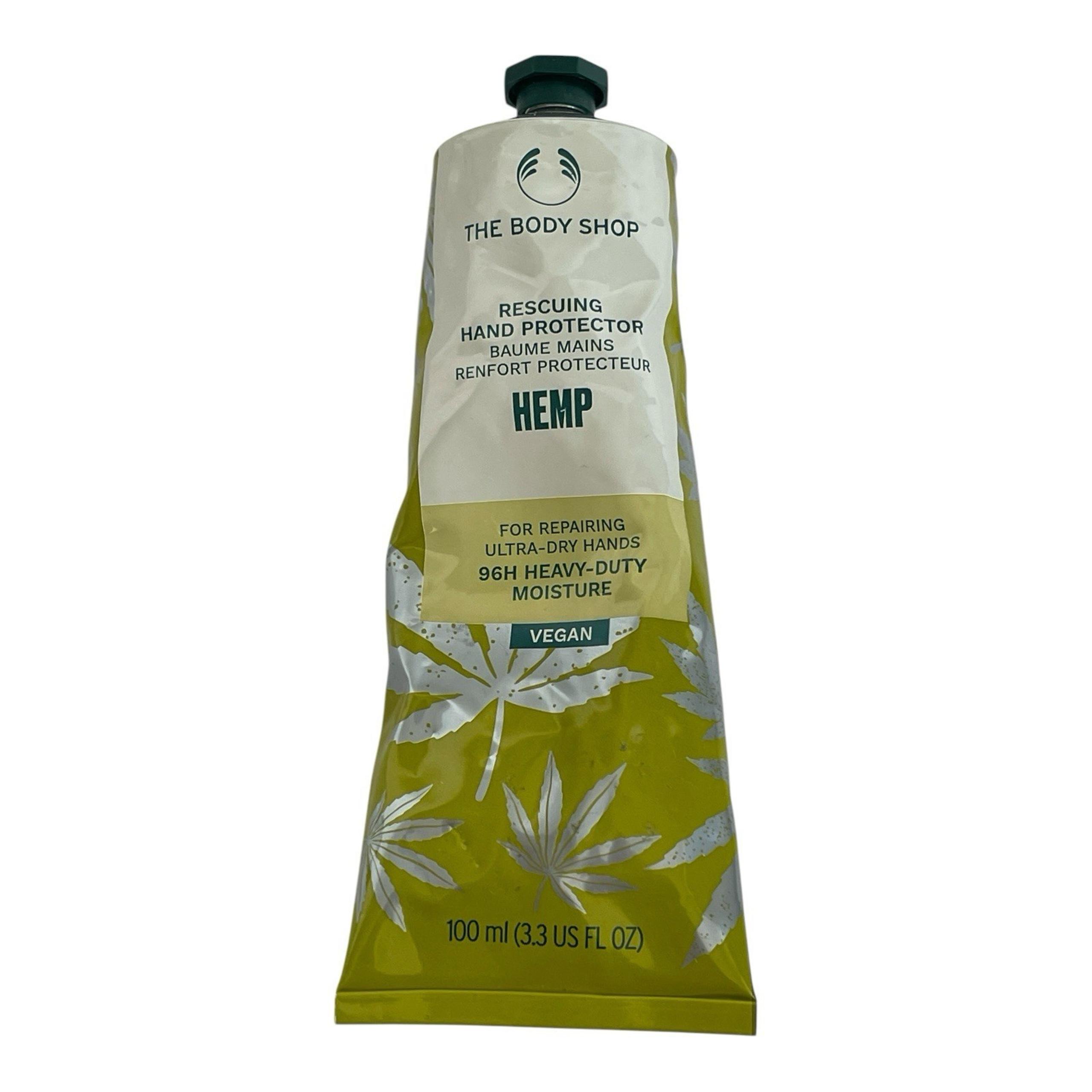 The Body Shop Hemp Rescuing Hand Protector Moisturizer Vegan 3.3 fl oz New