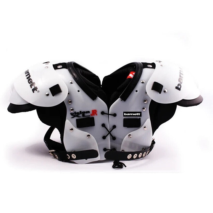 Barnett Sport Vision JR Football Shoulder Comfortable Pad Black & White Size L