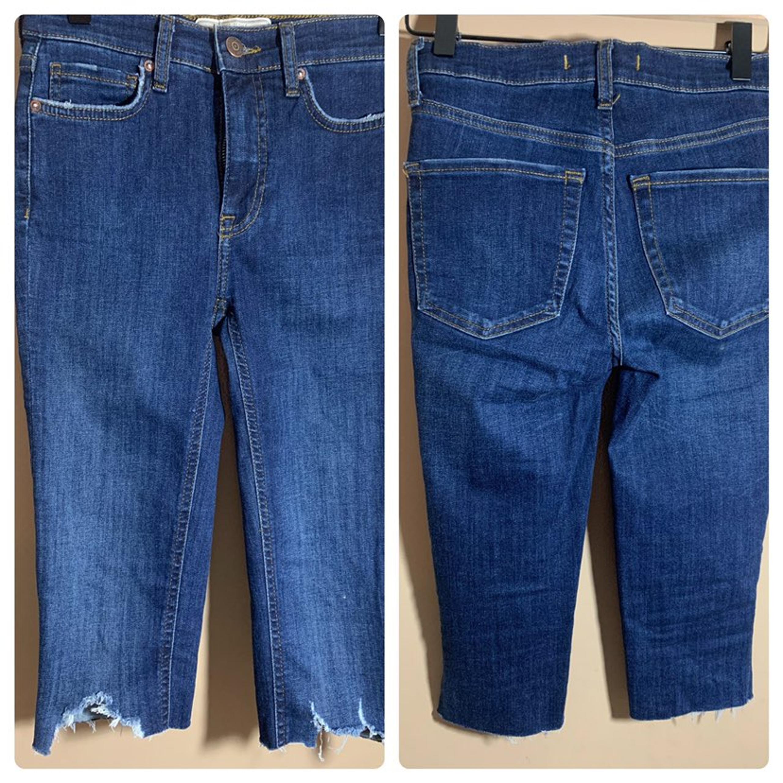 FREE PEOPLE 24 Denim Destroyed Cut-Off
