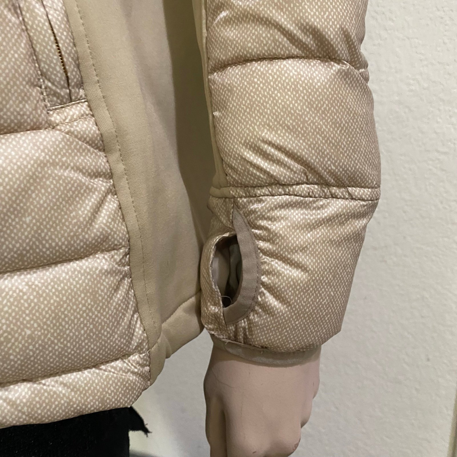 michael michael kors quilted satin puffer