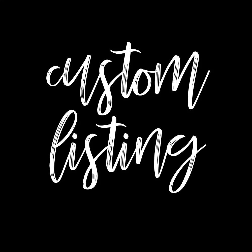 Custom listing for abde1989