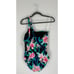 La Blanca Nightfall Blooms One Shoulder One Piece Swimsuit Womens 12 New