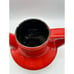 Vintage Metlox Pottery Poppytrail Red Teapot MCM Stamped 4550/3 on base