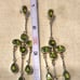 August Birthstone PERIDOT Sterling silver Earrings