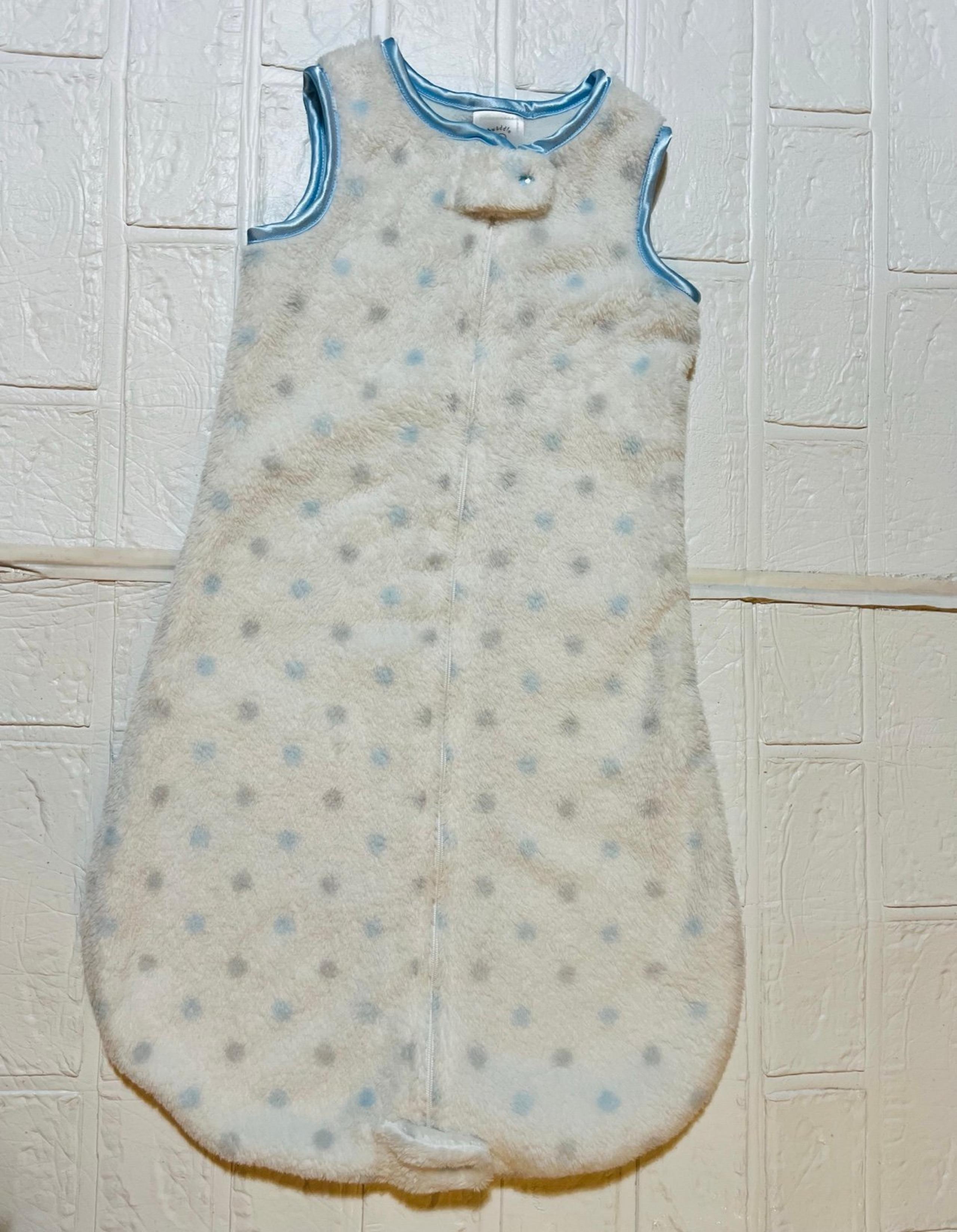 Swaddle Design zzZipMe Sleep Sack Cozy Velour Size 3-6 Months