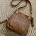 Leather B Makowsky Brown Crossbody Bag