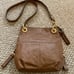 Leather B Makowsky Brown Crossbody Bag