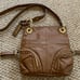 Leather B Makowsky Brown Crossbody Bag