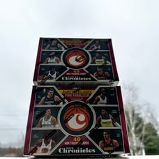 Lot of two 2021 nba chronicles blasters