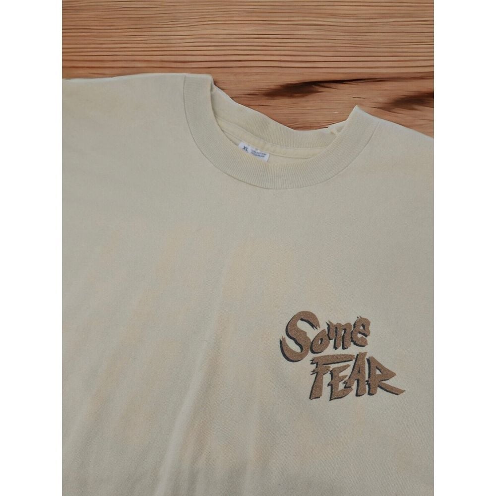 Fruit Loom VTG Fear of the Lord Beginning of Wisdom Shirt Christ Single Stitch