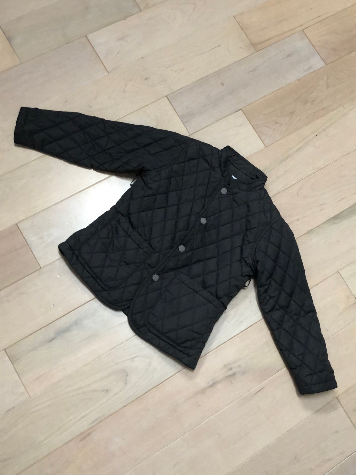 Jacadi Paris boys grey quilted jacket 4