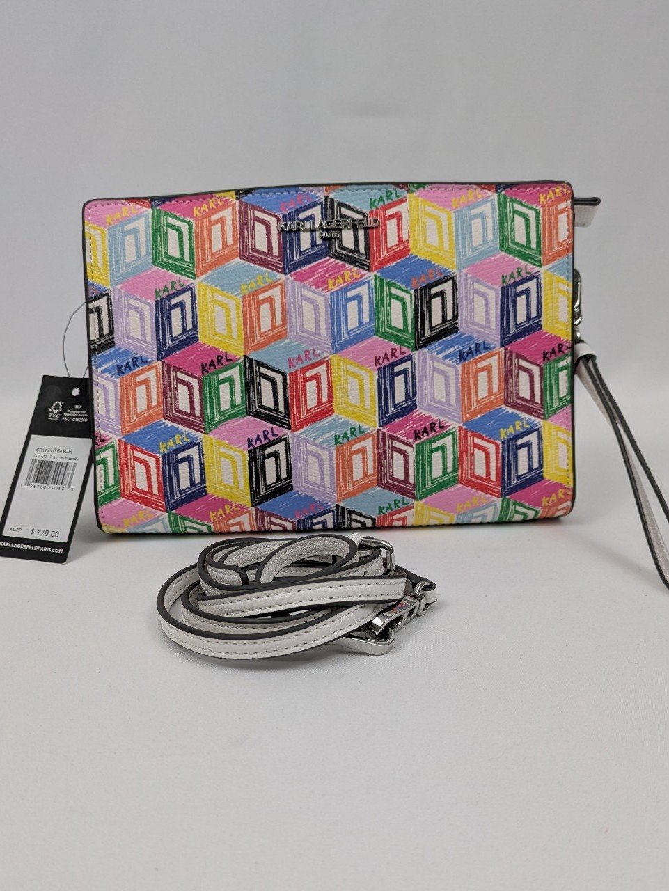 Karl Lagerfeld Wristlet Combo