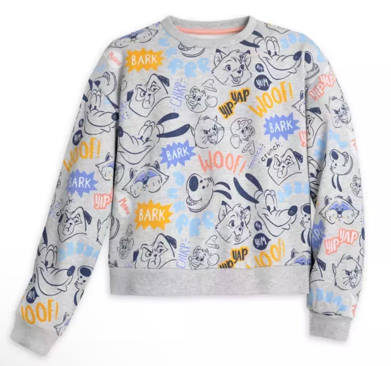 NWT❤️Disney Collection Critter Chaos pullover sweatshirt size 2 XL