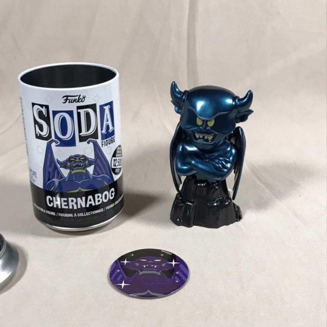 Disney Fantasia Chernabog Funko Soda Metallic Chase
