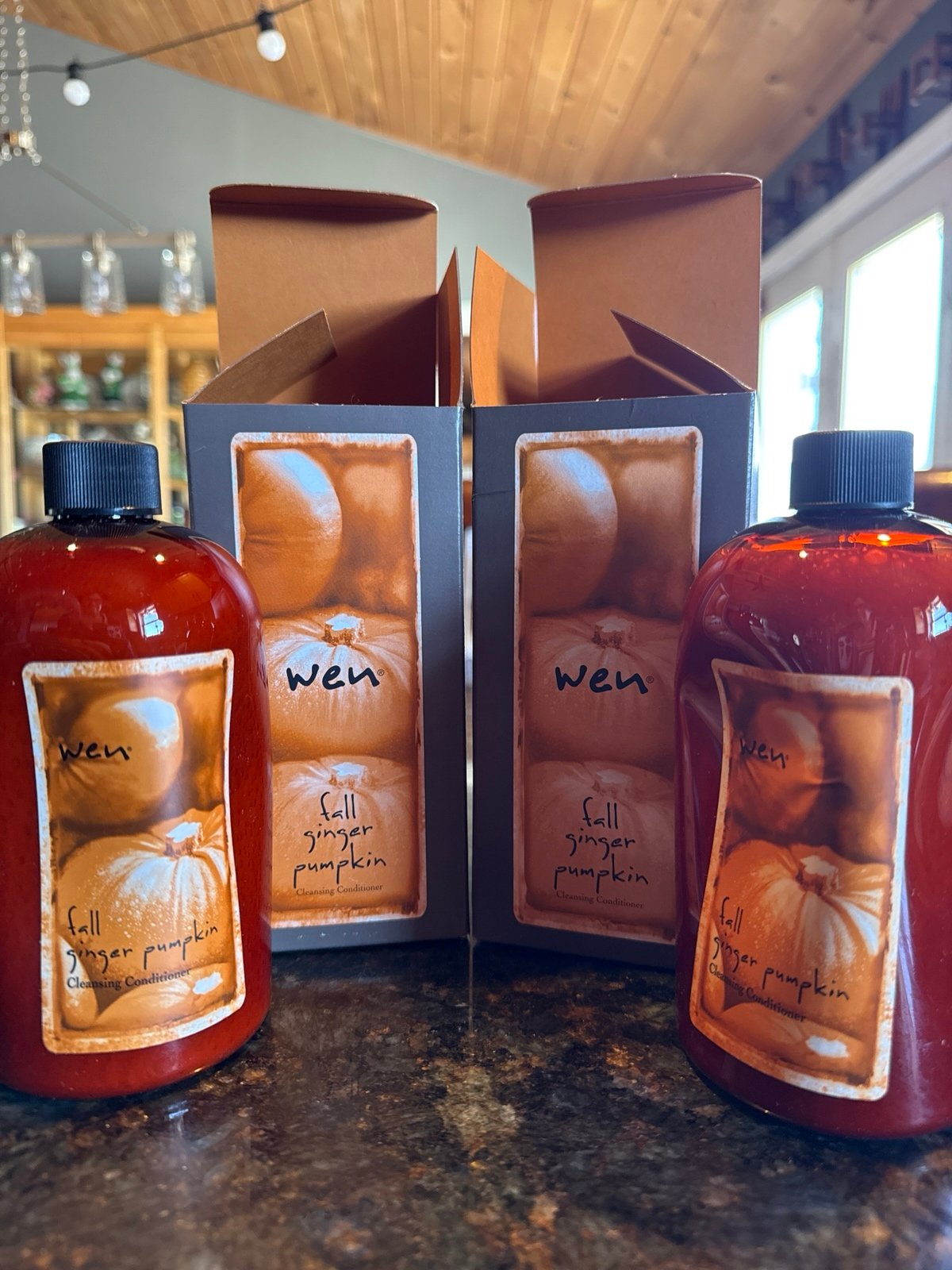 Wen Fall/Ginger/PumpkinCleansing Conditioner 16Floz each