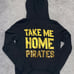 VS PINK Large Pittsburg Pirates Bling Zip Up Hoodie