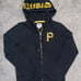 VS PINK Large Pittsburg Pirates Bling Zip Up Hoodie