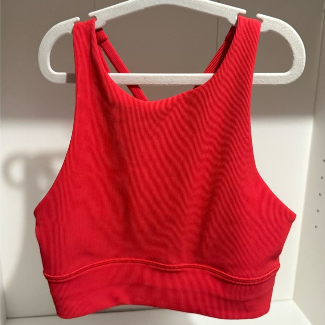 Lululemon Energy Bra High Neck Long Line Size 4