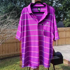 Houston oaks FJ Polo Shirt striped shirt