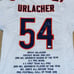 Read Description Brian Urlacher Autographed Stat Jersey with HOF Inscript. (BAS)