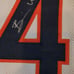 Read Description Brian Urlacher Autographed Stat Jersey with HOF Inscript. (BAS)
