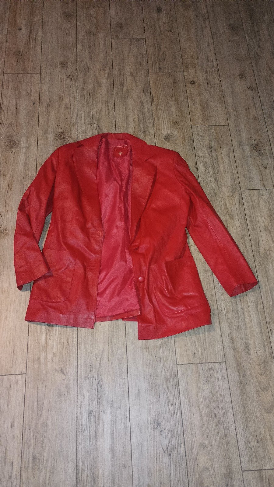 Marcopolo Women's Leather Jacket size 42 or Large