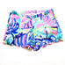 Lilly Pulitzer 5 Magnolia Scallop Shorts Womens 4 Multi Exotic Garden Pink Blue