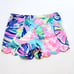 Lilly Pulitzer 5 Magnolia Scallop Shorts Womens 4 Multi Exotic Garden Pink Blue