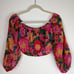 Billabong Women’s Sun Daze Floral Print Crop Top Size S