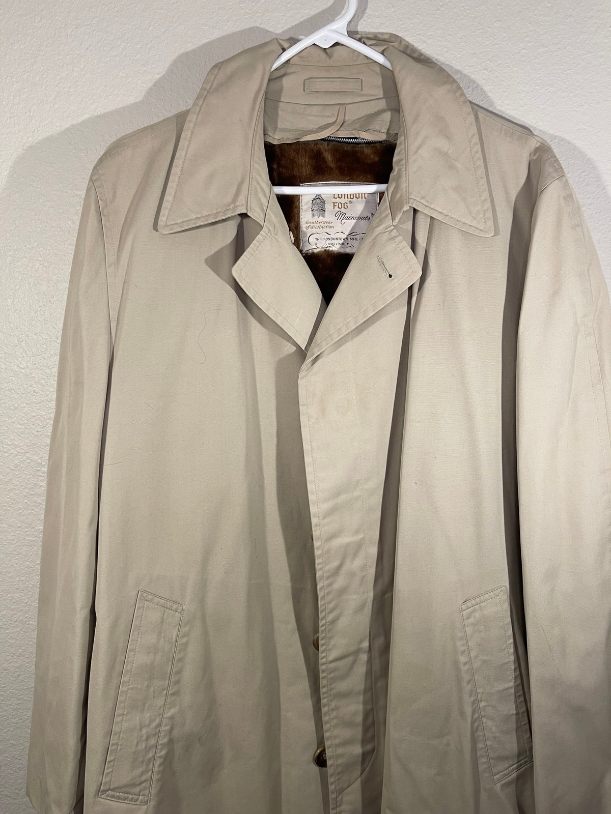 london fog trench coat