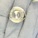 Vtg, Large 15mm Round Genuine Smokey Spinel Ring, Size 7 3/4
